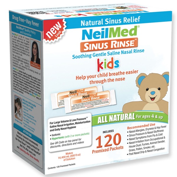 Neil Med Sinus Rinse Pediatric Packets , Premixed 120/box