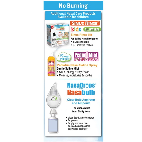 Neil Med Sinus Rinse Pediatric Packets , Premixed 120/box - Image 4