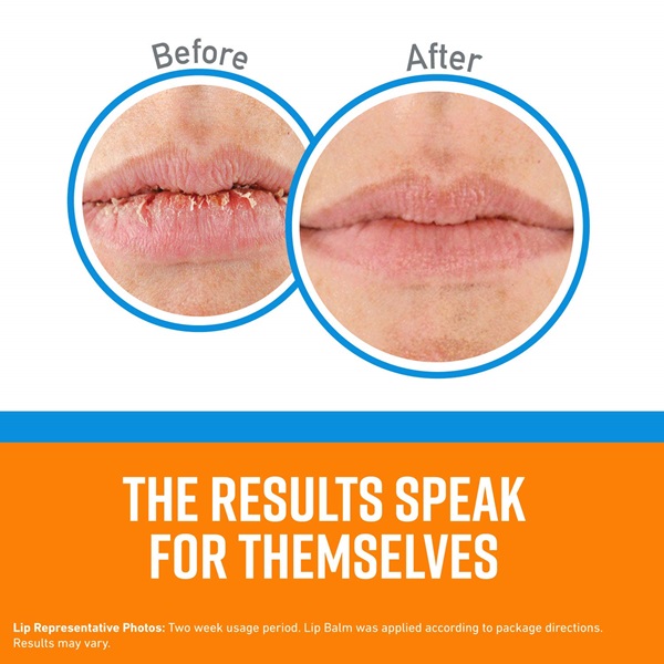 O'Keeffe's Cooling Relief Lip Repair Lip Balm for Dry, Cracked Lips, Stick, (Pack of 4) - Image 4