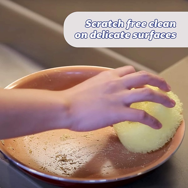 SCRUB DADDY - Scratch Free Cleaning Pot Scrubber Happy FACE Sponge - AS Seen on TV - Shark Tank - Image 5