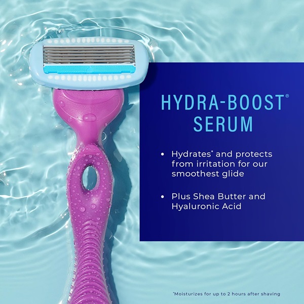 Schick Hydro Silk for Women Refill Blades, 4 Count - Image 5