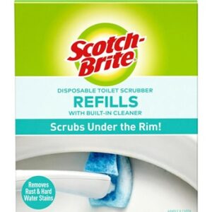 Scotch-Brite Disposable Toilet Scrubber 10 Piece Refills