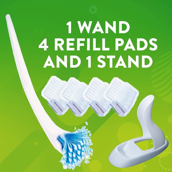 Scrubbing Bubbles Fresh Brush Toilet Cleaning System Starter Kit with 4 Refills - Image 5