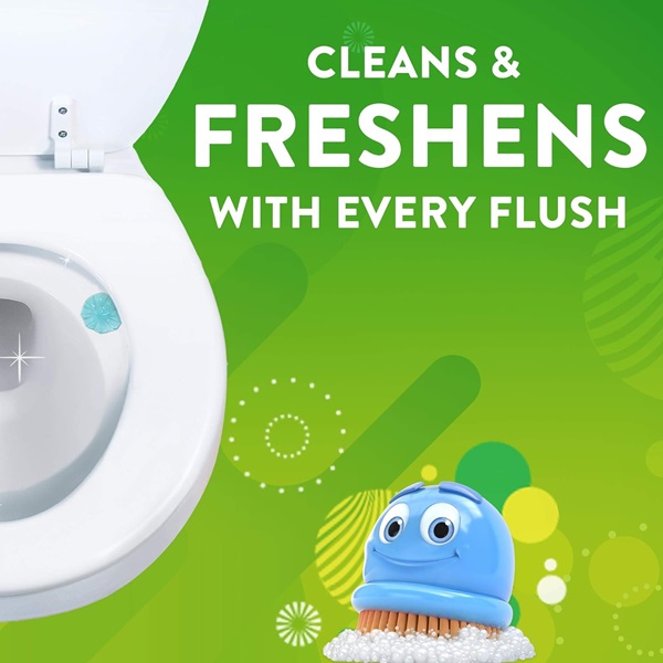 Scrubbing Bubbles Toilet Cleaning Gel, 1 Dispenser and 24 Gel Stamps - Image 5