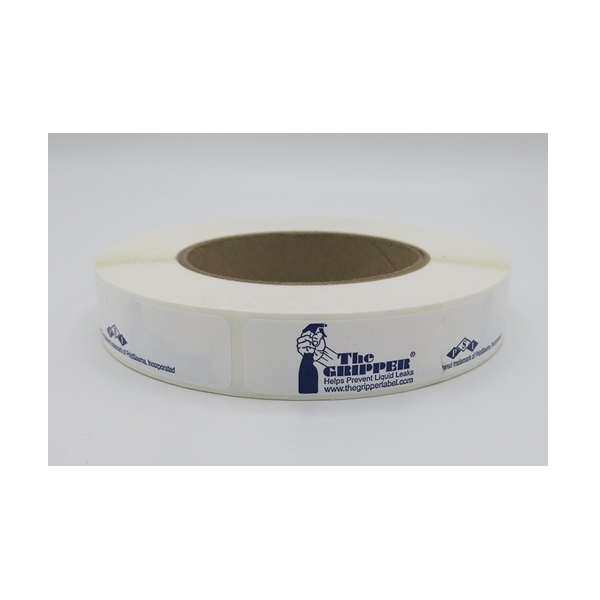 The Gripper Seal - Stops Liquid Leaks, 3/4" x 6" 250 Labels