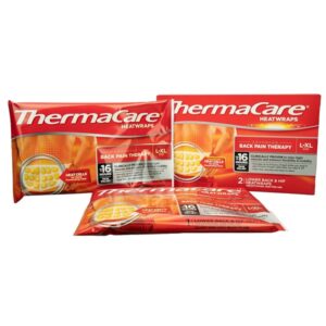 ThermaCare Air-Activated Heat Wraps, Back and Hip Wrap L/XL, Pack of 2