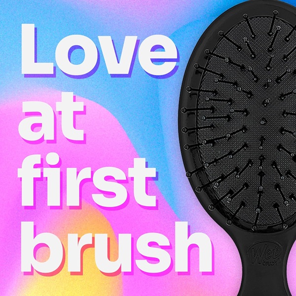 Wet Brush black mini detangler, Black - Image 3