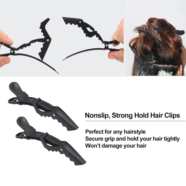 Yexixsr 5Pcs Professional Salon Hair Coloring Dyeing Kit, Hair Dye Color Brush and Bowl Set, Mixing Bowl, Angled Comb and Brush, Hair Clips - Image 3