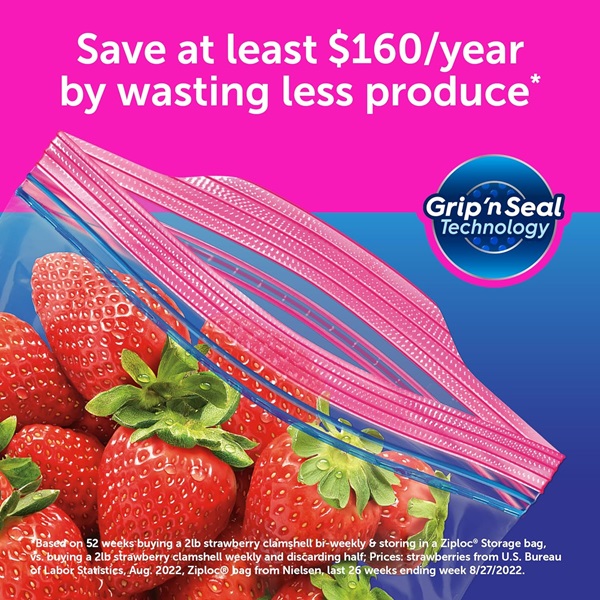 Ziploc Storage Bags, Gallon, 150 Count - Image 4
