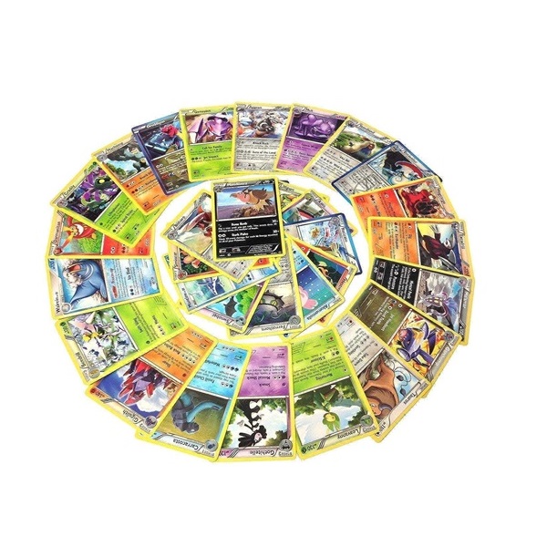 25 Rare Pokemon Cards with 100 HP or Higher Assorted Lot with No Duplicates