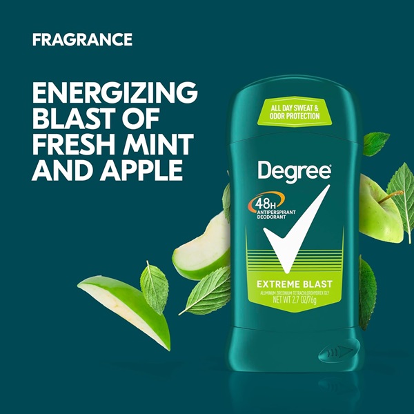 Degree Men Dry Protection Antiperspirant Extreme Blast 2.7 oz - Image 5