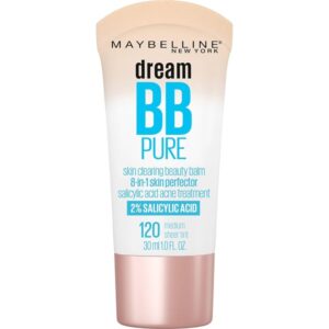 Maybelline Dream Pure BB Cream, Medium, 1 fl. oz. (Packaging May Vary)