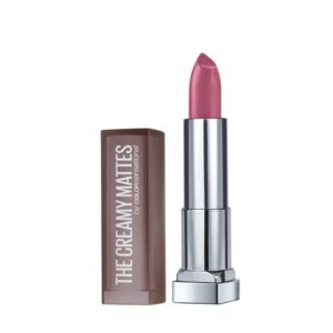 Maybelline New York Color Sensational Creamy Matte Lipstick, 665 Lust Blush, 3.9g