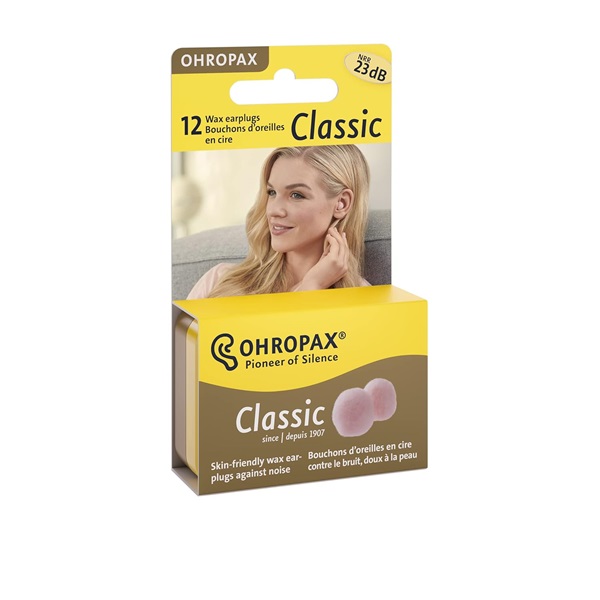 Ohropax Ohropax Wax Ear Plugs 12 plugs