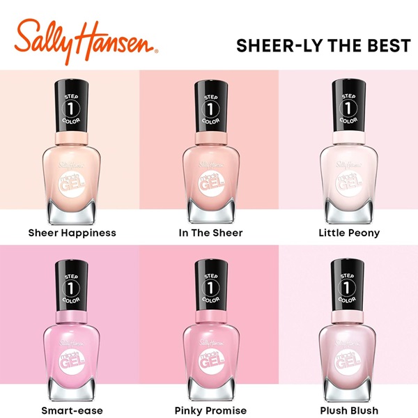 Sally Hansen Miracle Gel, In The Sheer, 0.5 Ounce - Image 4