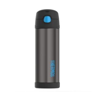 Thermos Funtainer 16 Ounce Bottle, Charcoal