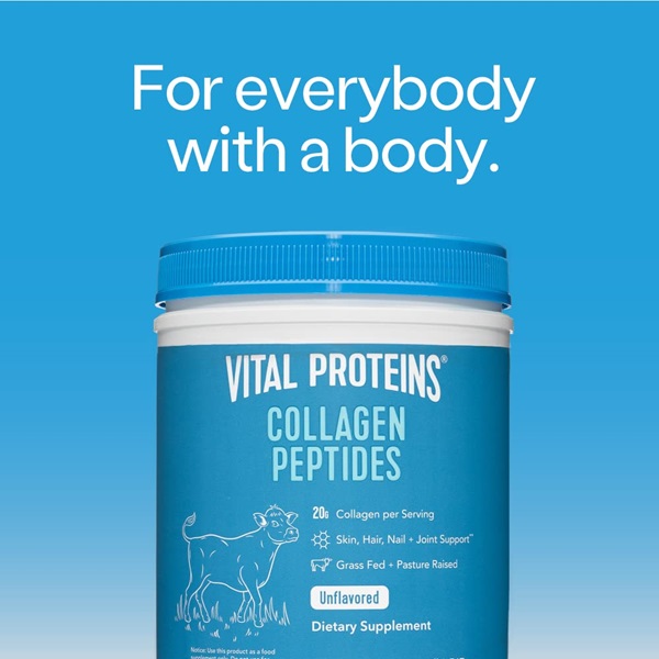 Vital Proteins , Collagen Peptides, Unflavored Liquid, 20 Oz (567 G) - Image 4