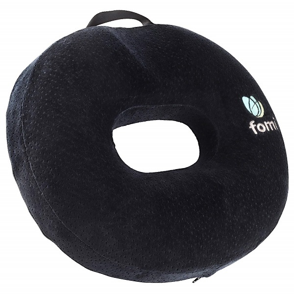 Extra Thick Donut Memory Foam Seat Cushion by FOMI Care | 18" x 16" x 3.5" | Large Tailbone Pillow for Car, Truck, Office Chair, Wheelchair | Back, Bed Sores, Coccyx, Hemorrhoid, Sciatica Pain Relief - Image 7