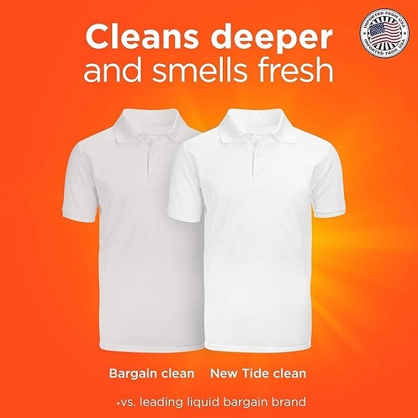 Tide Liquid Laundry Detergent - 739 ml (Original Scent) - Image 5