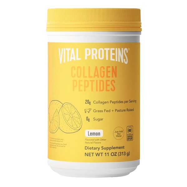 Vital Proteins collagen peptides protein supplement lemon