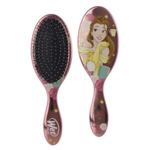 Wet Brush Princess Wholehearted Original Detangler Brush - Disney's Collection Belle, Light Pink - All Hair Types - Ultra-Soft IntelliFlex Bristles Glide Through Tangles with Ease - Protects Against