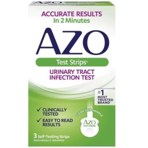 AZO Ayur infection detection strips with easy-to-read results