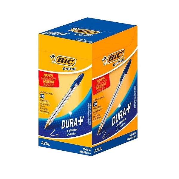 BIC Ballpoint Blue 1,0mmpack Of 50 Pieces