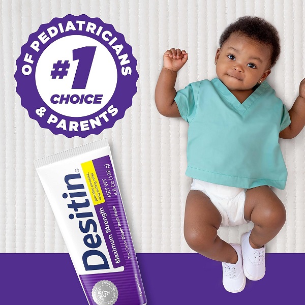 Desitin Baby Diaper Rash Maximum Strength Original Paste, 4 - Image 2