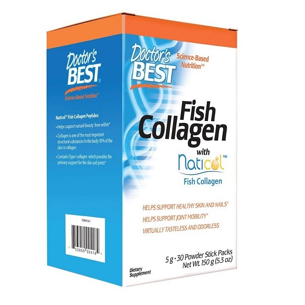 Doctor's Best Fish Collagen supplement for skin nails joints