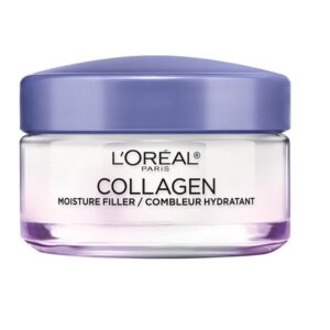 L’Oréal Paris Collagen Face Moisturizer, Skin Care, Day And Night Cream, Anti-Aging Face Cream To Smooth Wrinkles, Non-Greasy 1. 7 Oz.