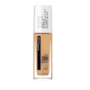 Maybelline New York Super Stay Full Coverage Luminous, Natural Liquid Foundation For All Skin Types (Sand Beige, 1 Fluid Ounce) Luminous & Natural Finish, Pack Of 1
