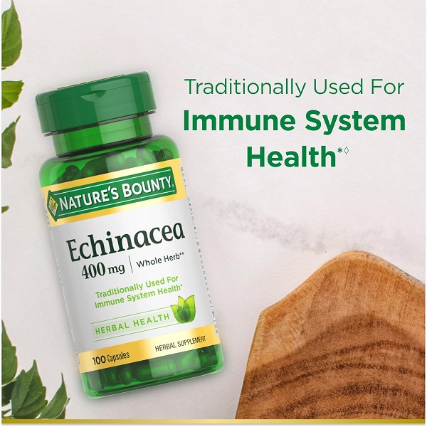 Nature's Bounty Echinacea, 100 Capsules - Image 4