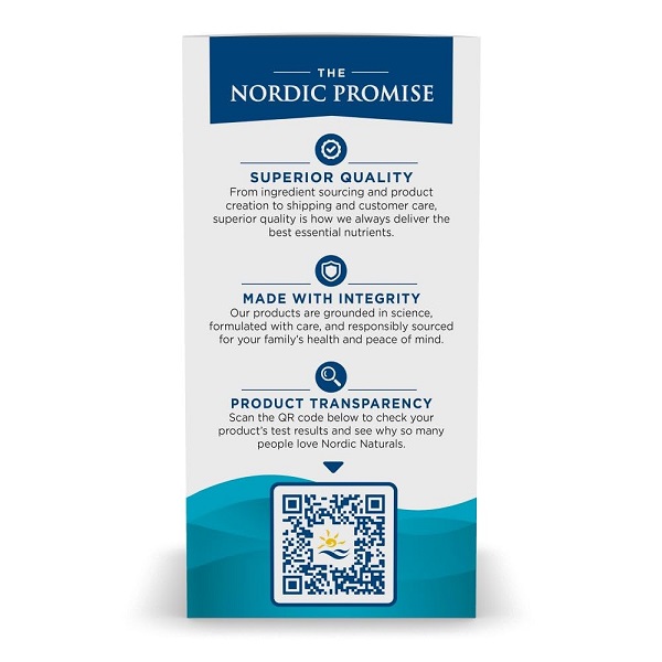 Nordic Naturals Ultimate Omega 3 Fish Oil Softgels | Omega 3 1280 Mg EPA & DHA Supplement For Men & Women | High-Potency Omega 3 Fish Oil Supplement | Lemon Flavour Fish Oil 120 Softgels - Image 4