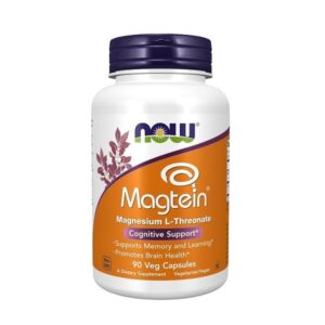 Now Foods, Magtein, Cognitive Support, 90 Veggie Caps
