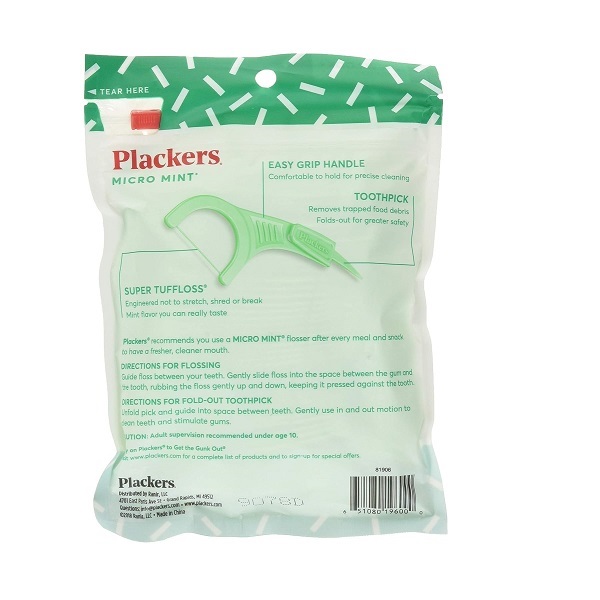 Plackers Micro Mint Flossers, 90 count - Image 2