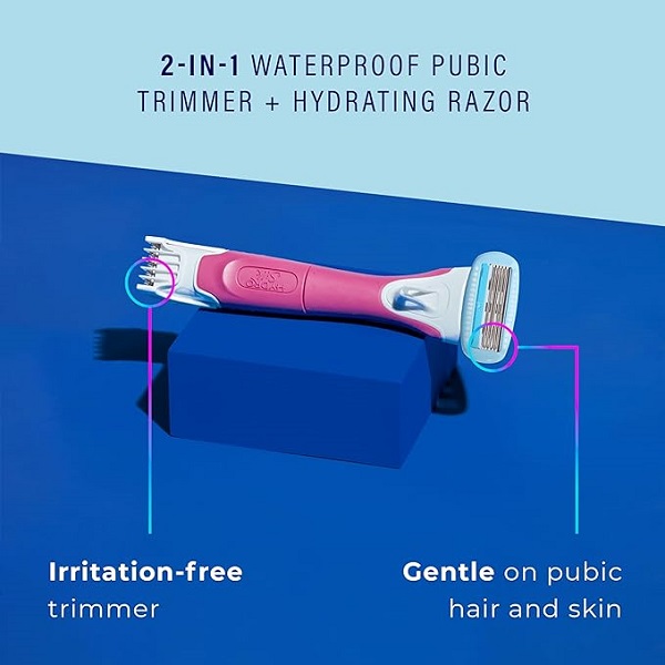 Schick Hydro Silk Trim Style Razor And Bikini Trimmer - Image 4