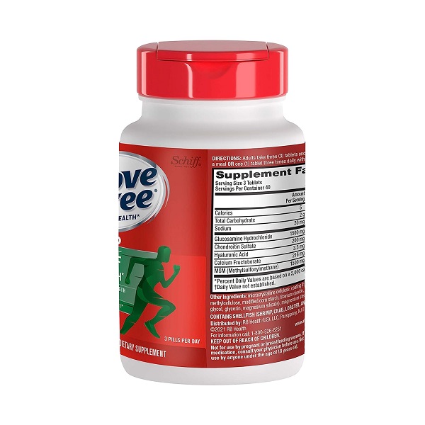 Schiff Move Free Joint Health, Glucosamine Chondroitin Plus MSM, 120 Coated Tablets - Image 10