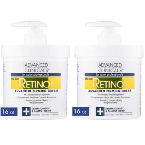 Spa Size Advanced Firming Retinol Cream 16oz - Set of Two