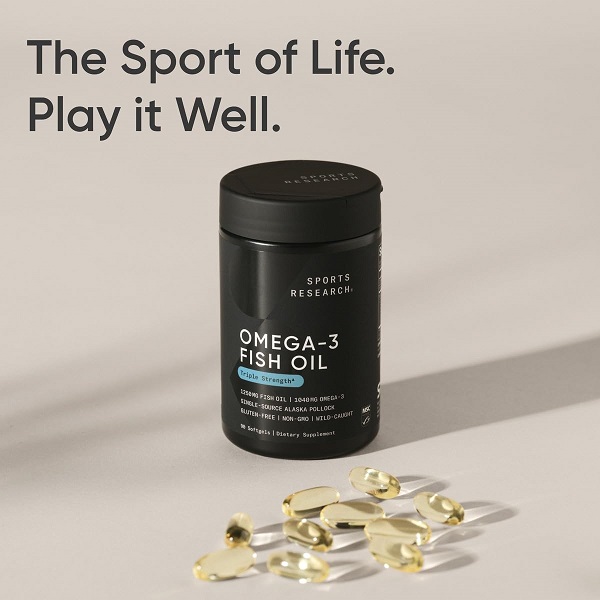 Sports Research Omega-3 Wild Alaskan Fish Oil(1250Mg Per Capsule) With Triglyceride Epa & Dha Heart, Brain & Joint Support Ifos 5 Star Certified, Non-Gmo & Gluten - Image 7