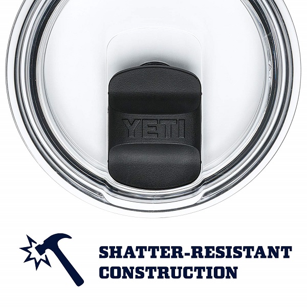 YETI Rambler 30 oz Stainless Steel Vacuum Insulated Tumbler w/ MagSlider Lid, Black - Image 5