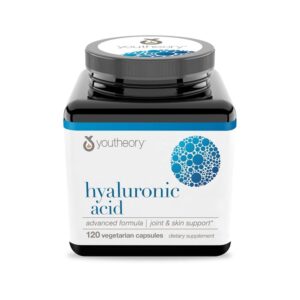Youtheory Hyaluronic Acid Advanced Nutritional Supplement, 120 Count