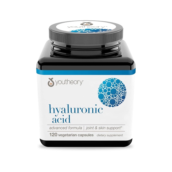 Youtheory Hyaluronic Acid Advanced Nutritional Supplement, 120 Count