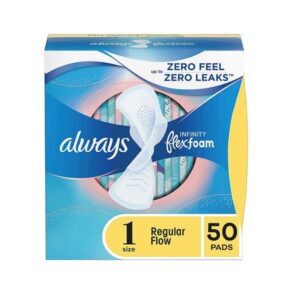 Feminine pad designed for everyday freshness