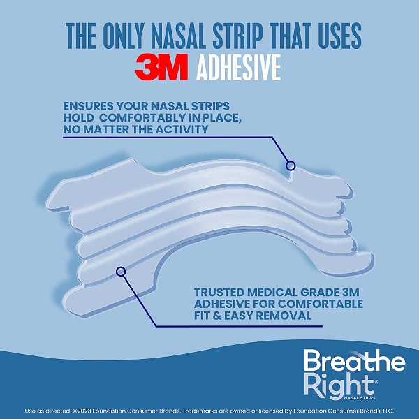 Breathe Right Extra Clear for Sensitive Skin, 26 Count - Image 2