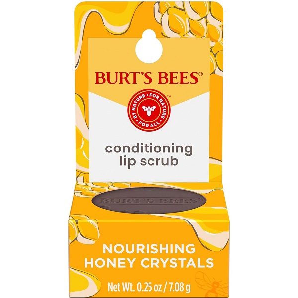 Burt’s Bees 100% Natural Lip Scrub with Honey Crystals 0.25 oz