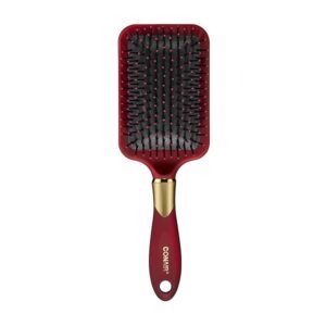 Conair Velvet Touch Paddle Hair Brush designed for detangling and smoothing