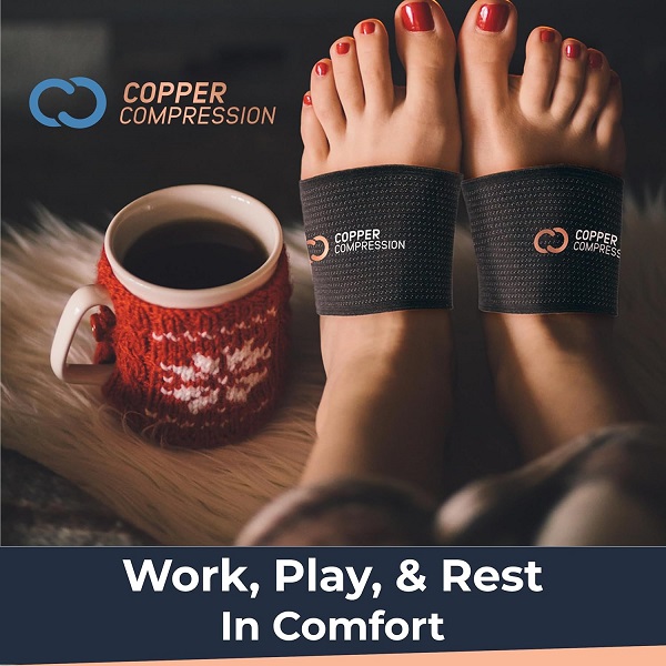 Walk, play, and rest in comfort with cushioned arch support