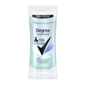 Degree UltraClear Pure Clean antiperspirant for long-lasting protection