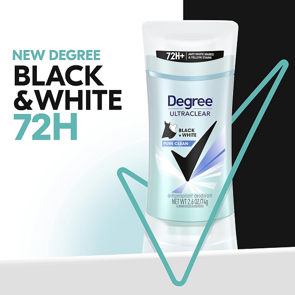 Degree Ultra Clear Pure Clean Antiperspirant, 2.6 oz - Image 3