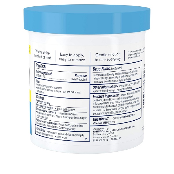 Desitin Rapid Relief Creamy Nappy Cream - 454G (16oz) - Image 2